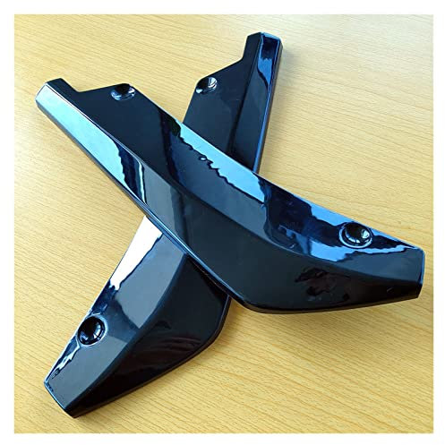 Alerón Trasero Maletero 2 Uds Coche Universal Parachoques Trasero Labio Esquina Difusor Divisor Canard Protector Spoiler Wrap Ángulo Falda Lateral Auto Alerones Traseros