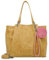 Fritzi aus Preussen Damen Fritzi42N Vintage Honey Mustard Shopper