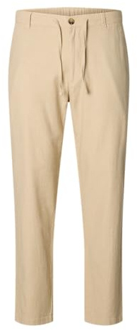 Selected Homme Male Hose Slim Tapered Leinenmix | Trousers