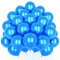 Metallic Blaue Luftballons, 50 Stück 12Zoll Blaue Luftballons, Glänzende Latex Luftballons, Dicker Chrom Luftballon Für Blaue Geburtstagsfeier Luftballons Hochzeit Verlobung Babyparty Dekoration