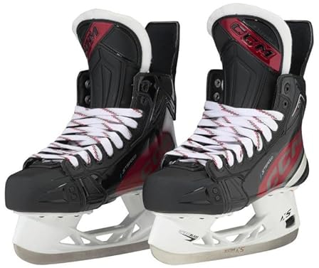 CCM Jetspeed FT670 Eishockey Schlittschuhe, Intermediate (Weite: Wide, Größe: 6.0)