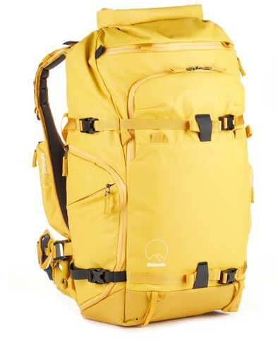 Shimoda Designs Action X50 V2 Starter Kit 520-141 Rucksack für Fotografen, Mittelgroße DSLR-CPU, wetterfestes Abenteuerpaket, ergonomisches Design, Gelb, verstellbar, kompakt,