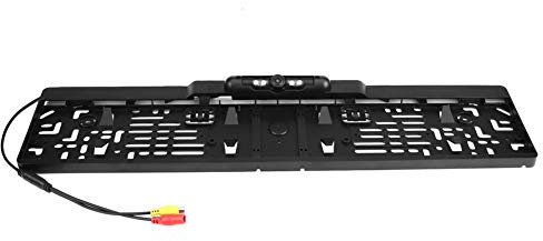 Nummernschild Rückfahrkamera, 140-Grad-Weitwinkel Kfz Kennzeichenhalter Wasserdicht Einparkhilfe Generisch Kennzeichen Einparkhilfe Nachtsicht Geeignet Für Europäische Nummernschilder Stahl