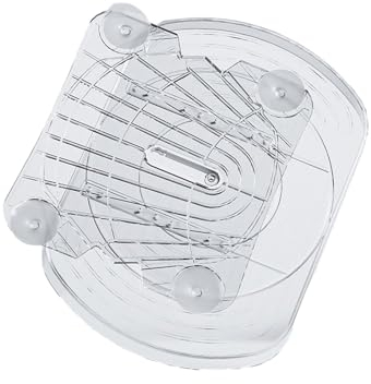 Convenient 360 Degree Rotating Tray Organizer Large Capacity Turntable with Storage Bin for Seasoning and Storage Corner Kitchen Cabinet Turntables
