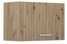 Vicco Hängeschrank R-Line, hängender Küchenschrank, Artisan-Eiche/Goldkraft Eiche, 60 cm Flach
