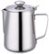 Jarra Leche Barista, Taza De Café Acero Inoxidable, Jarra Para Espumar Leche Con Tapa, Taza Para Espumar Leche Y Café, Para Arte Del Café Con Leche (350ml)