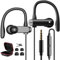 Cascos Auriculares para Samsung A25 A23 A15 A14 A13 A05s, auriculares in-ear de 3,5 mm hembra, auriculares con micrófono ENC cable con gancho para la oreja para XiaoMi Redmi Note 13 12 Pro 11S 10