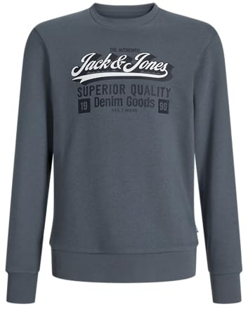 Jack & Jones Herren Jjelogo Sweat Crew 2 Col Aw25 Noos Jnr Jjelogo Sweat Crew 2 Col Aw25 Noos Jnr (1er Pack)