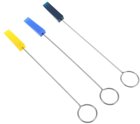 ERINGOGO 3pcs Piano Tuning Mutes Rubber Silencing Tools for Professional Tuning Maintenance Fork Kit Piano Parts Random Color