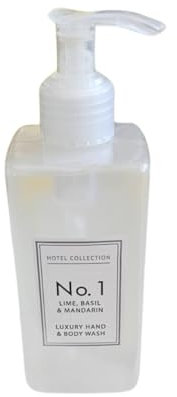 Hotel Collection No.1 – Lime, Basil & Mandarin Luxury Hand & Body Wash | Spa-Inspired Hydration & Fragrance | 300ml Pump Bottle