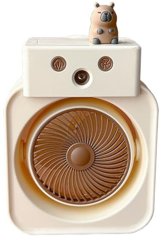 Fan Portable - Mini Main Portable | Charger Portable | Fan Personnel Rechargeable | Mini-fans De Main Électriques Pour Les Voyages De Plage À L'extérieur Petit Humidificateur De Refroidissement