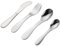 Set Di Posate Per Bambini,Set in Acciaio Inossidabile Ergonomico | Set Alimentare Portatile Per Casa E Viaggio Snack Time Pasti Bambini Bambine