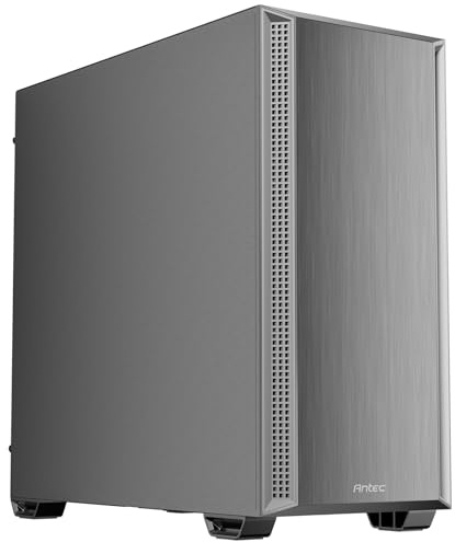 Antec P7 S, 4 ventole PWM incluse, aspirazione frontale a doppia rete laterale, supporto radiatore superiore da 360 mm, Type-C 3.2 Gen 2, pannelli laterali per smorzamento acustico, case PC Mid-Tower