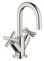 Dornbracht Tara Waschtisch-Einlochbatterie platin 22302892-08 - Ausladung 100 mm - schwenkbare