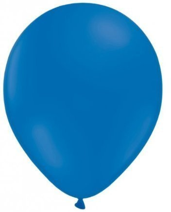 Blue 12 standard latex balloons pack of 100