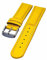 Uhrenarmband Armband GELB gepolstert 18mm Kalbleder 3891