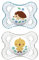 MAM Clear Orthodontic Pacifier, Boy, 0-6 Months, 2-Count by MAM