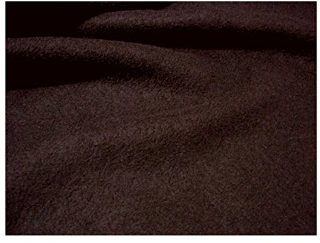 Fabrics-City Dunkelbraun edel Walkloden Stoff 620g 100% Schurwolle für Mode, Dekoration, Handarbeit, Zielgruppen: Designer, Hobbyisten, Textilfans, vielseitig, langlebig, Naturmaterial, 2447