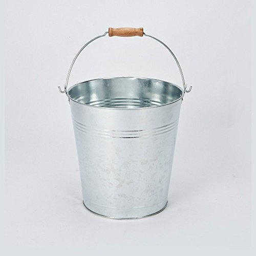 REDUCED TO CLEAR. LESS THAN HALF PRICE! Galvanised Metal Water Beer Bucket Large 12 Litre Farm Animal Feed Garden Fire