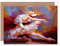 Fine Art Prints Grußkarte mit Umschlag im Inneren, Balletttänzerin, Premium-Qualität