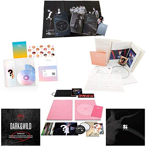BTS: Album Collection – 6 limitierte Edition-Sets (Love Yourself: Tear + Her + Answer / Dark & Wild / Wings / Map of the Soul: Persona)