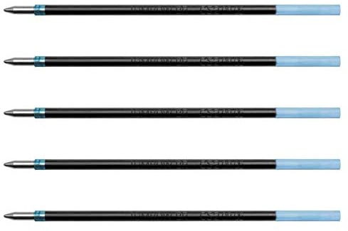Tombow Kugelschreiber BR-CS2, Kugeldurchmesser 0,7 mm, Blau, 5 Stück
