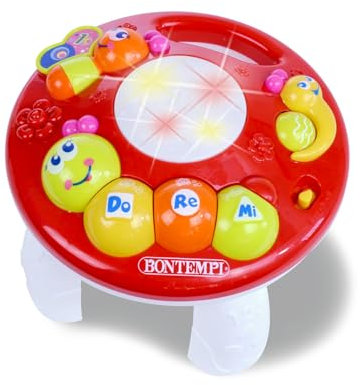 Bontempi BabyBeats-Your Musiktisch, klein, Aber voller fröhlicher Noten, 230 x 230 x 185 mm, Standard, Einheitsgröße