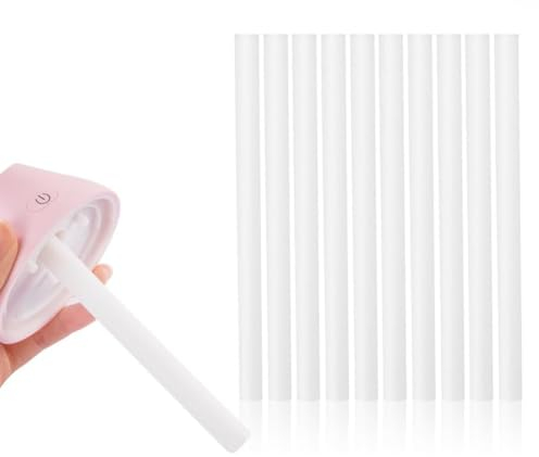 Jadeshay Luftbefeuchter Sticks, 10 Stück Luftbefeuchter Wattestäbchen, Aroma Diffusor Nachfüllstäbchen, für Luftbefeuchter Diffusoren im Büro Schlafzimmer Zuhause