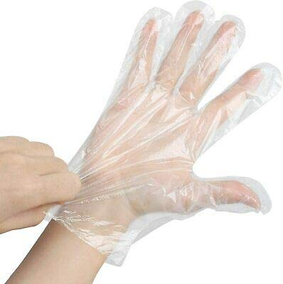 CF CARTA10000 GUANTI USA E GETTA MONOUSO TAGLIA UNICA AJSIA HDPE DISPOSABLE GLOVE GANTS GETABLES 10000 PZ