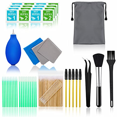 Kit de nettoyage professionnel 68 pièces pour écran Airpods et autres appareils électroniques, compatible avec Airpods/Airpods pro/écouteurs/smartphones