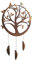 NSXIN Metall Wanddeko Baum des Lebens Wandbild Lebensbaum Wandkunst Interior Home Decor Artwork, Dekorative Skulptur Plakette für Schlafzimmer Wohnzimmer