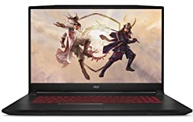 MSI Katana 17 Inch FHD Gaming Laptop - (Intel Core i7-12700H, Nvidia GeForce RTX 3050, 8GB, 512GB SSD, Windows 11 Home) - Black