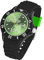 Taffstyle Damen Herren Sportuhr Armbanduhr Silikon Sport Ziffernblatt mit Datum Analog Quarz Farbige Bunte Uhr Schwarz Grün