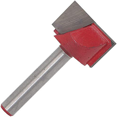 1Pcs 6x25mm T-Slot Cutter, 6mm Shank Bottom Cleaning Bit CNC Router Fine Fresa Fresa Lavorazione Del Legno Strumento Bit