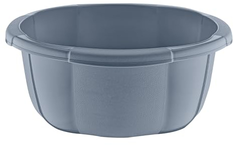 Best House | Washing Up Bowl Basin |12 Litres | 2 Pcs | Plastic Round Basin Multipurpose Bath/Washing Tub, Vegetable Fruit Wash Pan Dish Tub for Kitchen Bathroom Household (Random Colour Send)