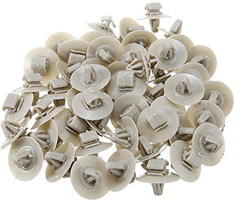 Yheonver Lot de 100 clips pour Kangoo Trafic Primastar Opel Vivaro Baguette latérale Protection inférieure de porte 500062729