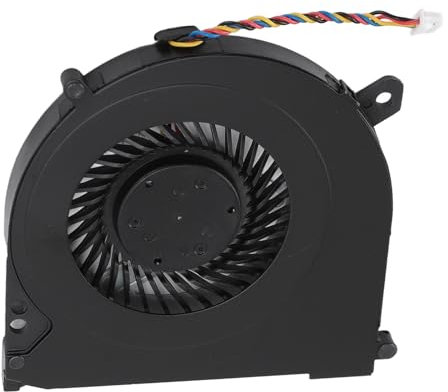 Replacement Fan for Elitebook 740 745 755 840 850 855 ZBook 14 G1 G2 730792‑001 CPU Cooling Fan with 4 Pin Power Connector, Laptop Internal Cooling Fan