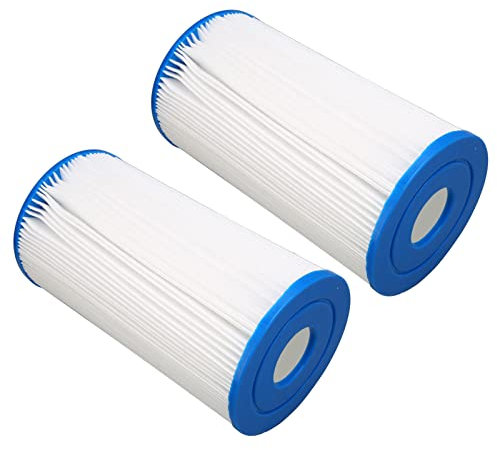 Riuulity Poolfilter, Kartuschenfilter, Sommerwellen, Oberirdische Poolpumpe, Whirlpools, Spas, Kinderschwimmbäder, Elementersatz