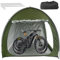 Obelunrp Bike Covers for Outside Storage, 210x150x165cm Waterproof Oxford Cloth Bike Tent, Portable Bike Storage Tent, Bike Storage Protective Cover, UV-Proof Bike Shed for Outside Garden Yard