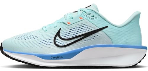 Nike Quest 6 Straßenlaufschuh für Damen, Zapatillas de Correr en Carretera Mujer, Glacier Blue Black Royal Pulse White, 39 EU