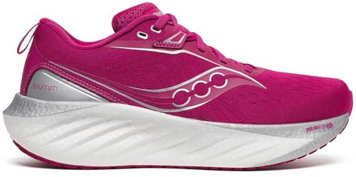 Saucony Triumph 22 Herren-Sneaker, Magenta, 38.5 EU