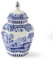 Blue Italian Mini-Vase