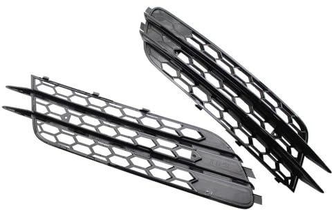 UNCLE LIAO Frontstoßstange Nebelscheinwerfer Lampengitter passend für Audi A6 C7 Sedan 2012 2013 2014 2015 Autozubehör Nebelscheinwerfer Zubehör.,B-Right