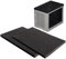 Coussin de climatiseur, mousse AC, barrière magnétique contre le bruit, plateau réglable, 61 x 43,2 x 8,6 cm, réduit le bruit et le mouvement, poêle anti-vibrations portable pour intérieur, extérieur