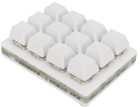 Aramox 12 Key Mechanical Gaming Keypad One Handed Programmable Macro Keyboard RGB Backlit for OS X