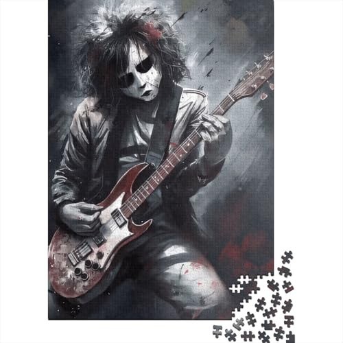 1000-teiliges Heavy-Metal-Puzzle für Erwachsene, Lernpuzzle, Familienspiel, 38 x 26 cm / 1000 Teile