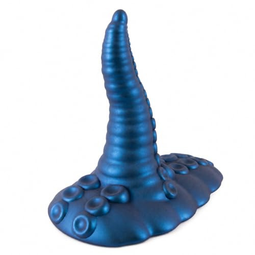 Beasty Cocks Tentacle Pad – Tentakel-Vibrator mit Fernbedienung, IPX7 | Fantasy-Dildo mit 10 Vibrationsmodi, Saugnapf-Noppen und Saugfuß – für freihändiges Solo- und Paarspiel