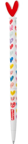 Sheepworld Kugelschreiber mit Motiv Herzen | Kuli mit blauer Mine, Länge 15,5 cm, Durchmesser 0,8 cm, in Geschenkbox | Geburtstagsgeschenk, Valentinstag, Ostern | 74873