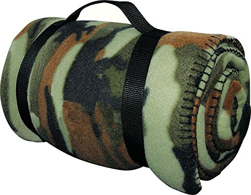Commando Fleece Outdoor Decke Army Style - woodland