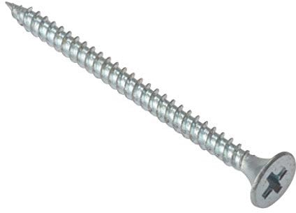 ForgeFix Drywall Screws Fine Thread | 4.2 x 65mm | Zinc Plated | Box 500